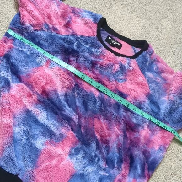 Spirithoods Men's Cotton Candy Cat Soft Faux Fur Sweater Small - Picture 3 of 7